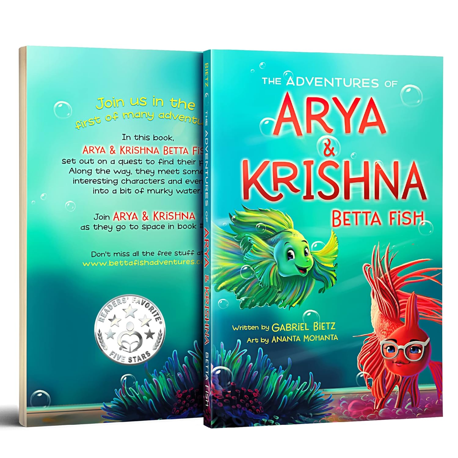 The Adventures of Arya and Krishna Betta Fish 