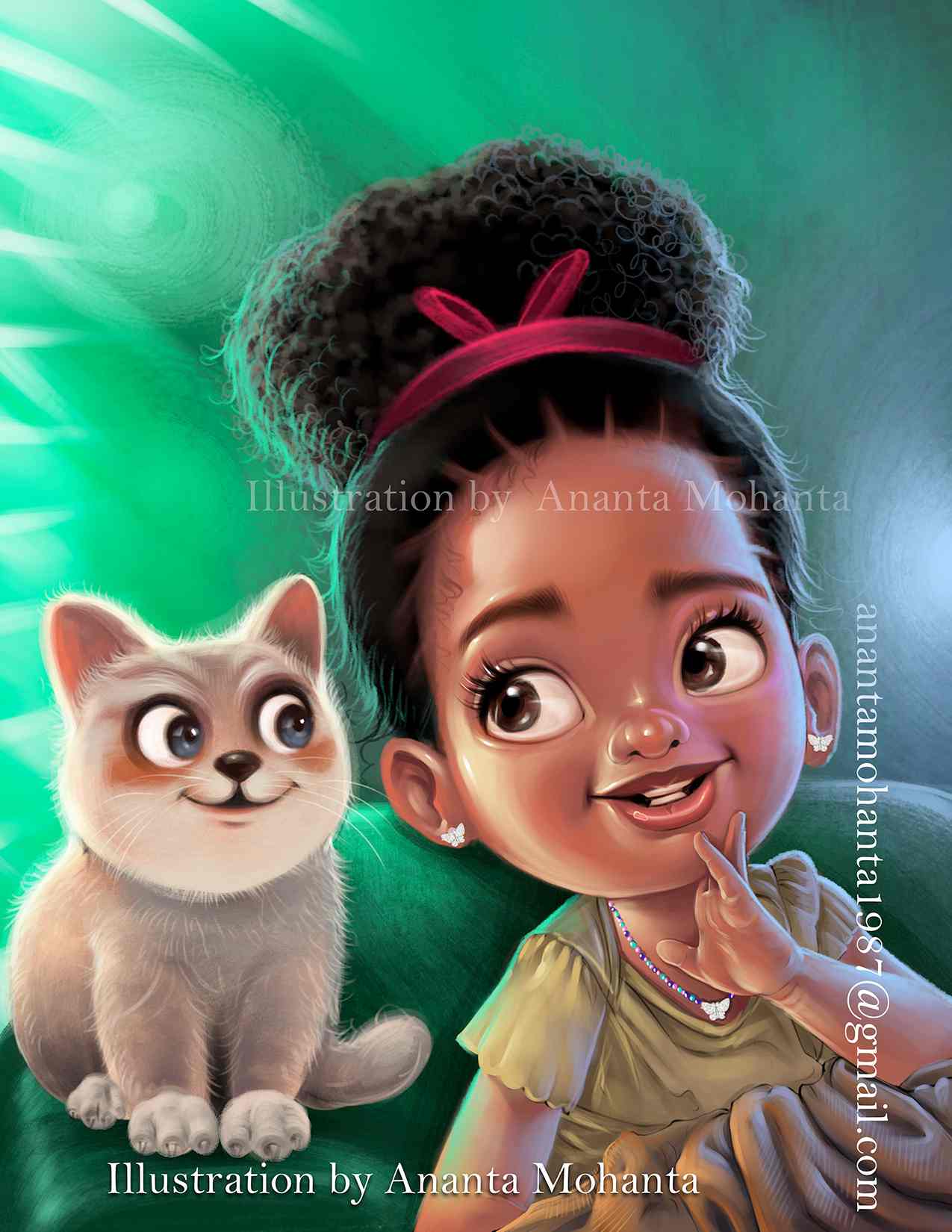 Children's Book Illustration Service in USA & UK by Ananta Mohanta - Ananta Mohanta